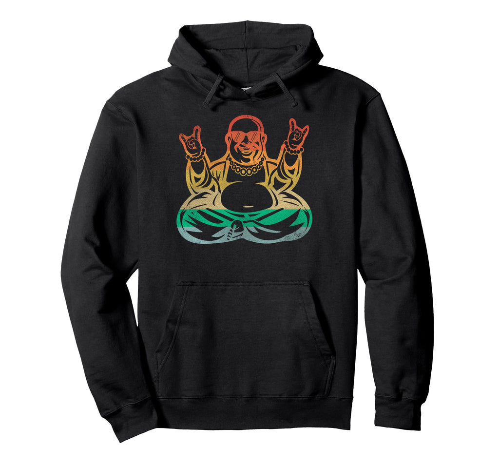 Buddha Yoga Lotus Pose Mandala Hoodie - Streetwear Style Men Women - T-Shirt, Sweatshirt, Hoodie