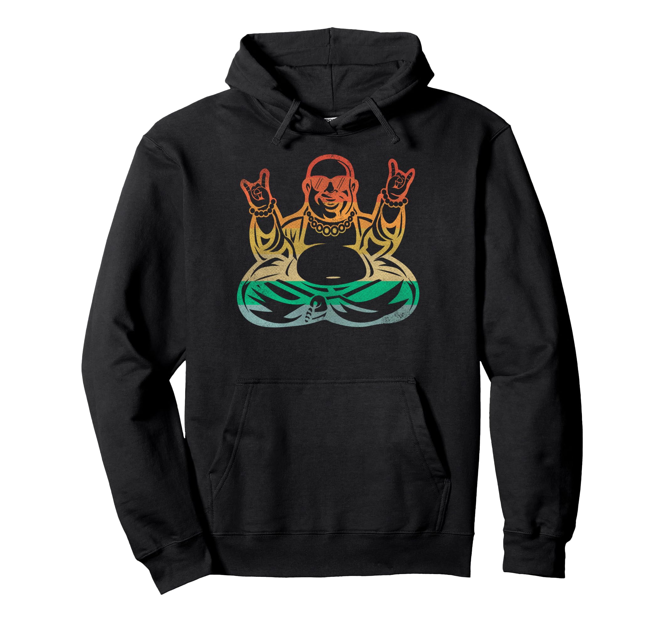Buddha Yoga Lotus Pose Mandala Hoodie - Streetwear Style Men Women - T-Shirt, Sweatshirt, Hoodie