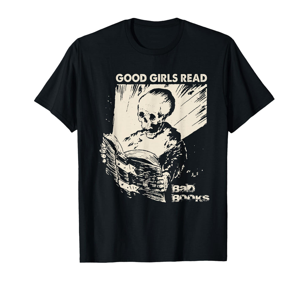 Good Read Bad Books Funny Smut T-Shirt - Minimalist Print for Adults - T-Shirt, Sweatshirt, Hoodie