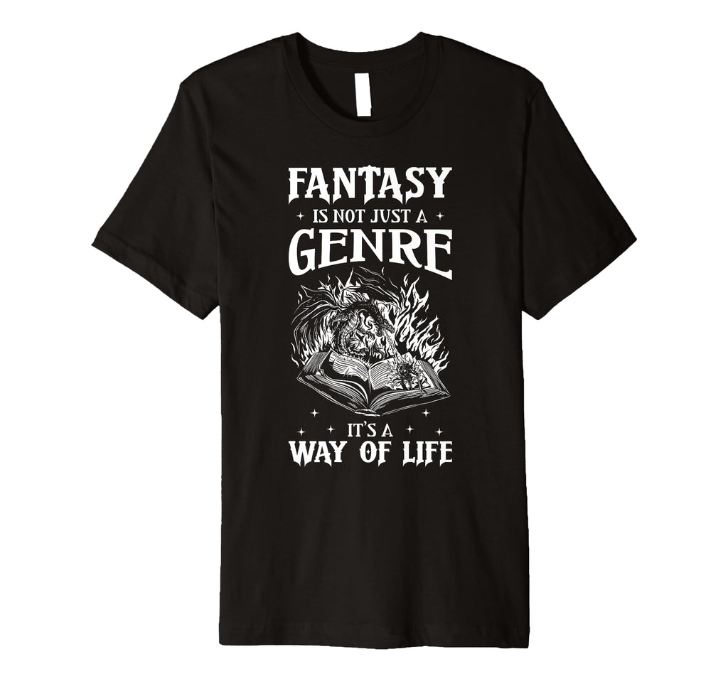 Bookworm Dragon Fantasy Book Lover T-Shirt - Trendy Graphic Men Women - T-Shirt, Sweatshirt, Hoodie