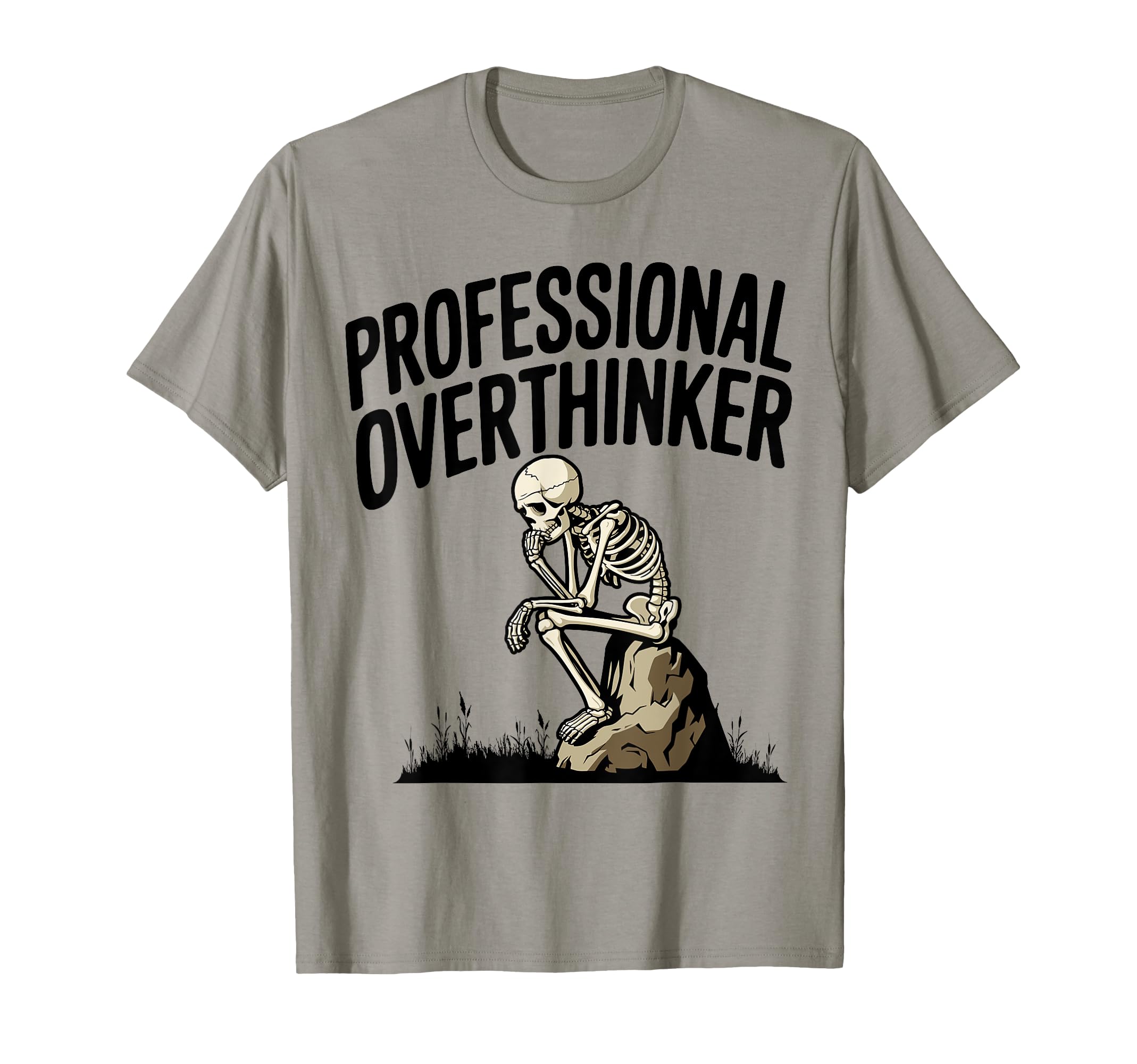 Professional Overthinker Anxiety T-Shirt - Custom Art Print for Adults - T-Shirt, Sweatshirt, Hoodie