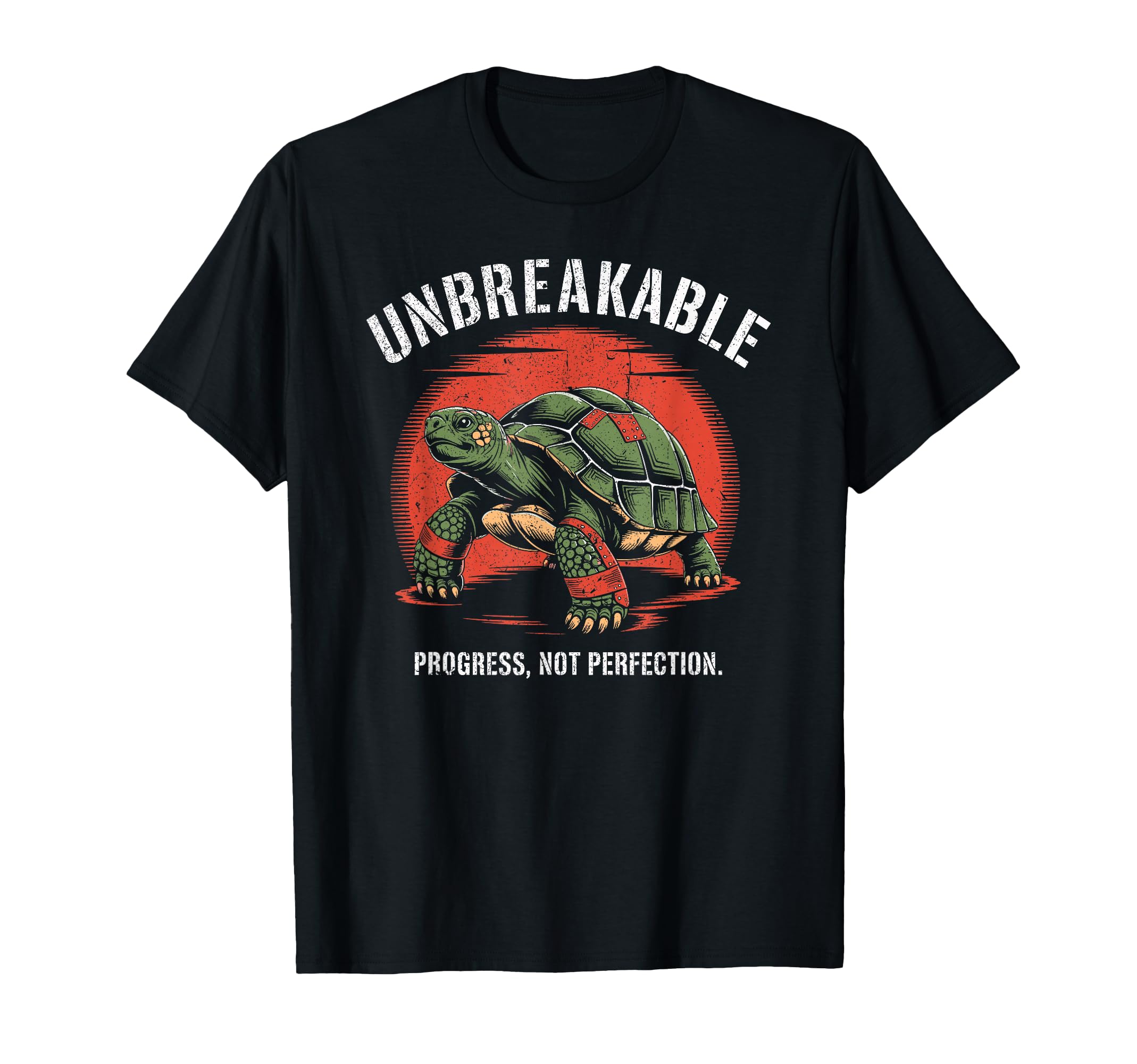 Unbreakable Turtle Bandaged Strong T-Shirt - Streetwear Style for Adults - T-Shirt, Sweatshirt, Hoodie