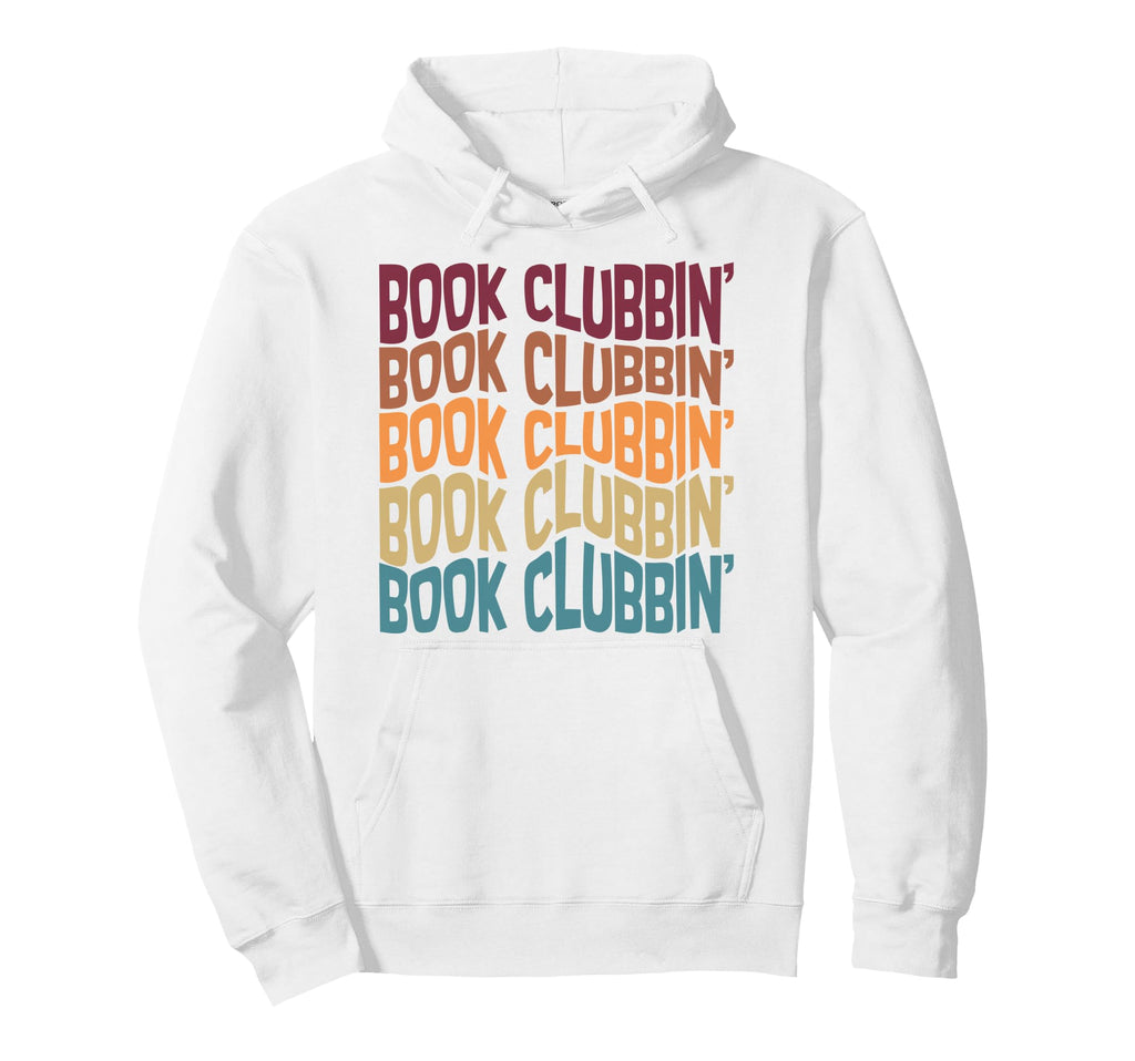 Book Clubbing Booktrovert Bookworm Hoodie - Unique Graphic for Adults - T-Shirt, Sweatshirt, Hoodie