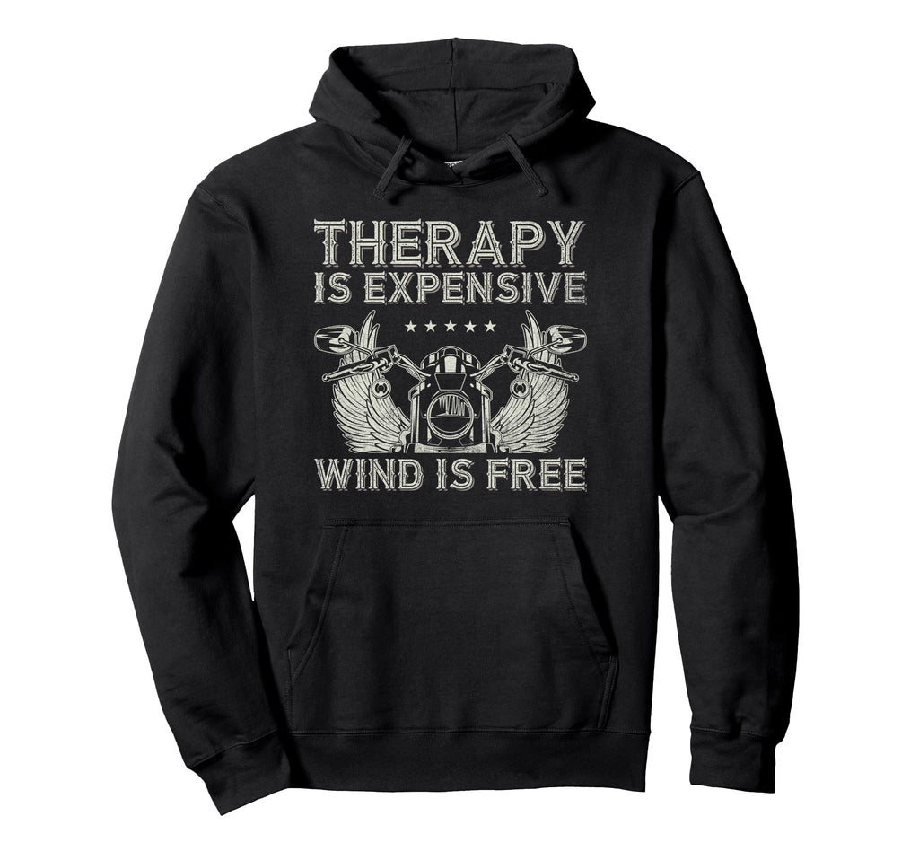 Therapy Is Expensive Wind Is Free Hoodie - Trendy Graphic Men Women - T-Shirt, Sweatshirt, Hoodie