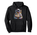 Cosmic Astronaut Exploring Magical Hoodie - Unique Graphic for Adults - T-Shirt, Sweatshirt, Hoodie
