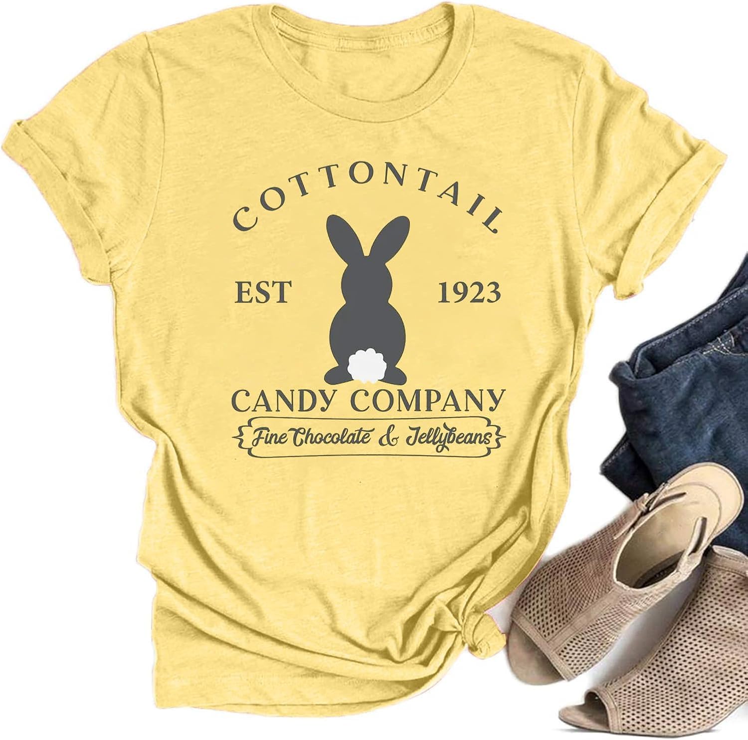 Leopard Easter Bunny Graphic Shirt Chillin' with My Peeps Easter Matching T-Shirt Gift for Easter Day Tee. - T-Shirt, Sweatshirt, Hoodie