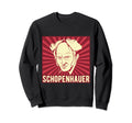 Arthur Schopenhauer German Philosopher Sweatshirt - Streetwear Style Unisex - T-Shirt, Sweatshirt, Hoodie