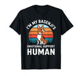 Im My Basenjis Emotional Support Human T-Shirt - Novelty Apparel for Adults - T-Shirt, Sweatshirt, Hoodie