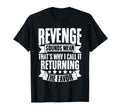 Funny Revenge Sounds Mean Socially T-Shirt - Custom Art Print Unisex - T-Shirt, Sweatshirt, Hoodie