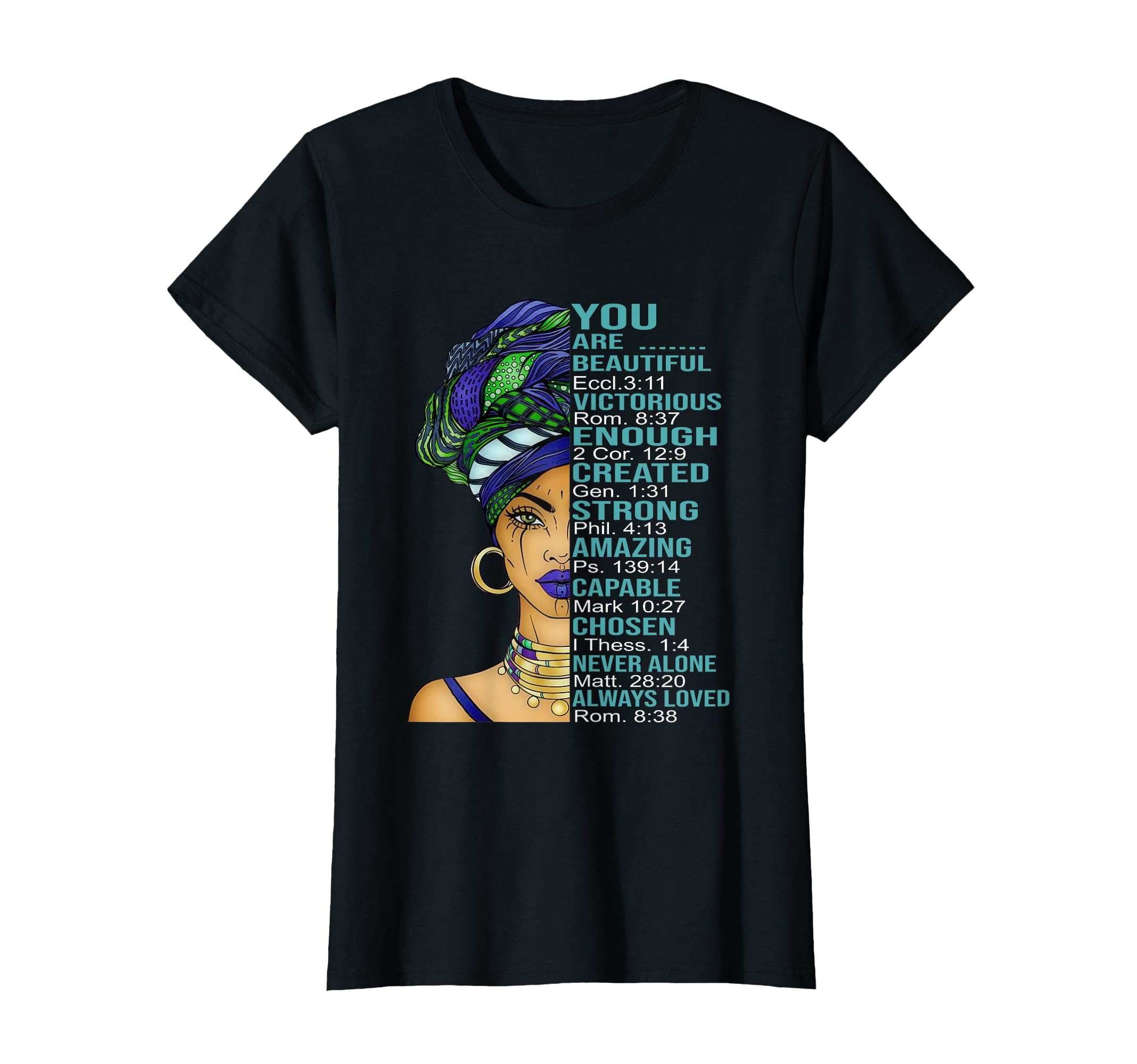 Black You Are Beautiful Victorious T-Shirt - Streetwear Style Unisex - T-Shirt, Sweatshirt, Hoodie