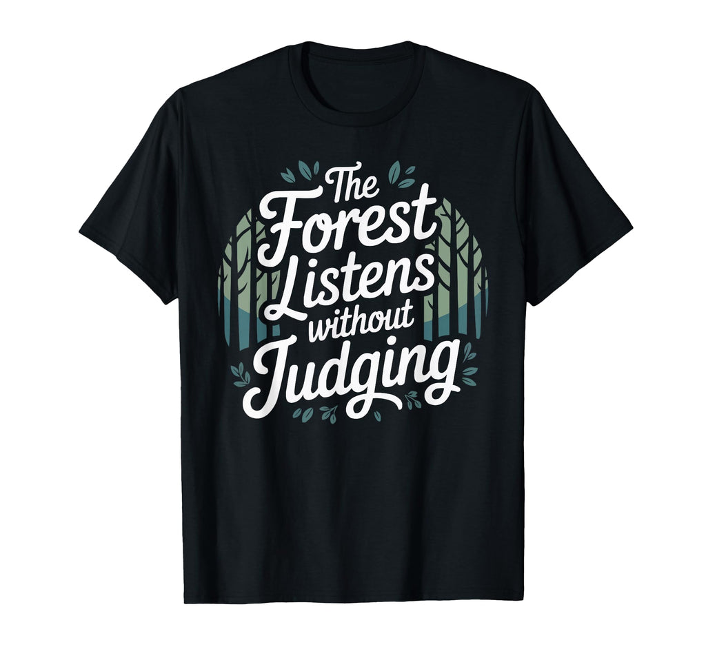 Shinrin Yoku Nature Therapy Tree T-Shirt - Custom Art Print Men Women - T-Shirt, Sweatshirt, Hoodie