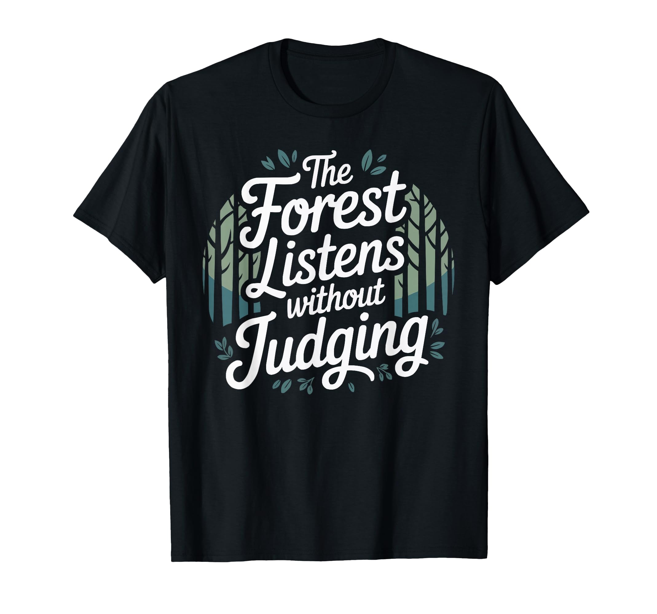 Shinrin Yoku Nature Therapy Tree T-Shirt - Custom Art Print Men Women - T-Shirt, Sweatshirt, Hoodie