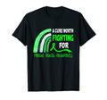 Cure Worth Fighting Mental Health Awareness T-Shirt - Graphic Print Unisex - T-Shirt, Sweatshirt, Hoodie