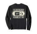 Funny Drained Battery Low Sweatshirt - Casual Everyday Wear for Adults - T-Shirt, Sweatshirt, Hoodie