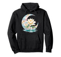 Funny Yoga Lotus Flower Meditation Hoodie - Unique Graphic Men Women - T-Shirt, Sweatshirt, Hoodie