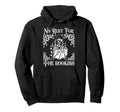 No Rest Bookish Skeleton Book Lover Hoodie - Custom Art Print for Adults - T-Shirt, Sweatshirt, Hoodie