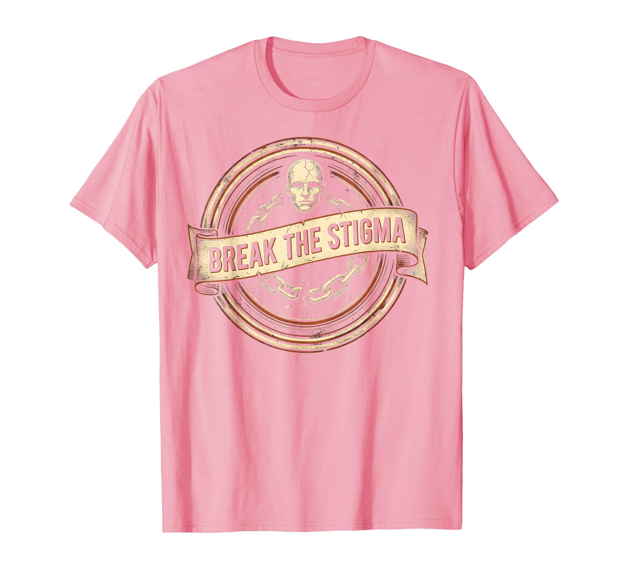 Break Stigma Mental Health Awareness T-Shirt - Streetwear Style for Adults - T-Shirt, Sweatshirt, Hoodie