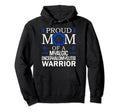 Proud Mama Myalgic Encephalomyelitis Hoodie - Trendy Graphic for Adults - T-Shirt, Sweatshirt, Hoodie