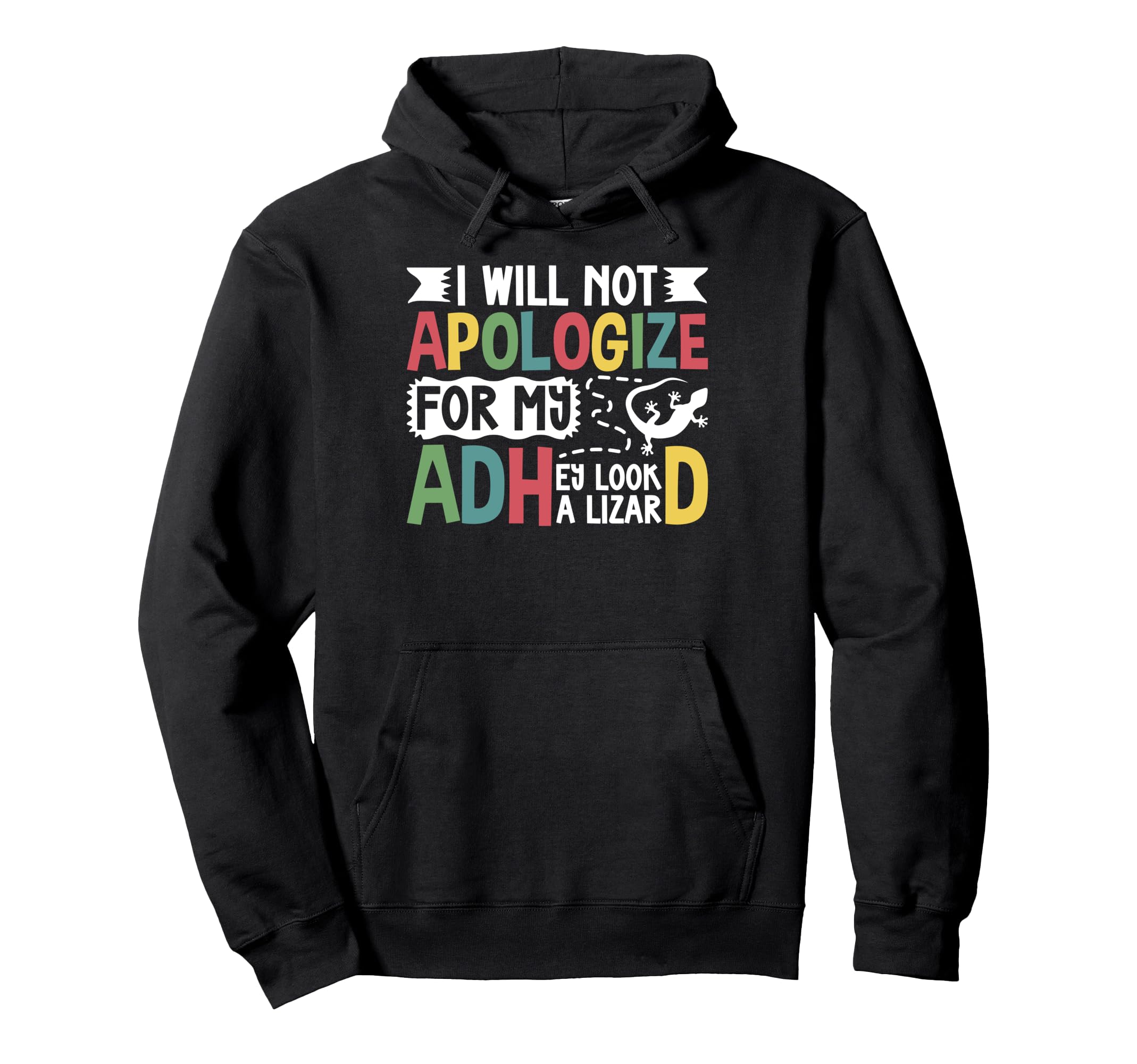 Mental Health Adhd Awareness End Hoodie - Minimalist Print for Adults - T-Shirt, Sweatshirt, Hoodie