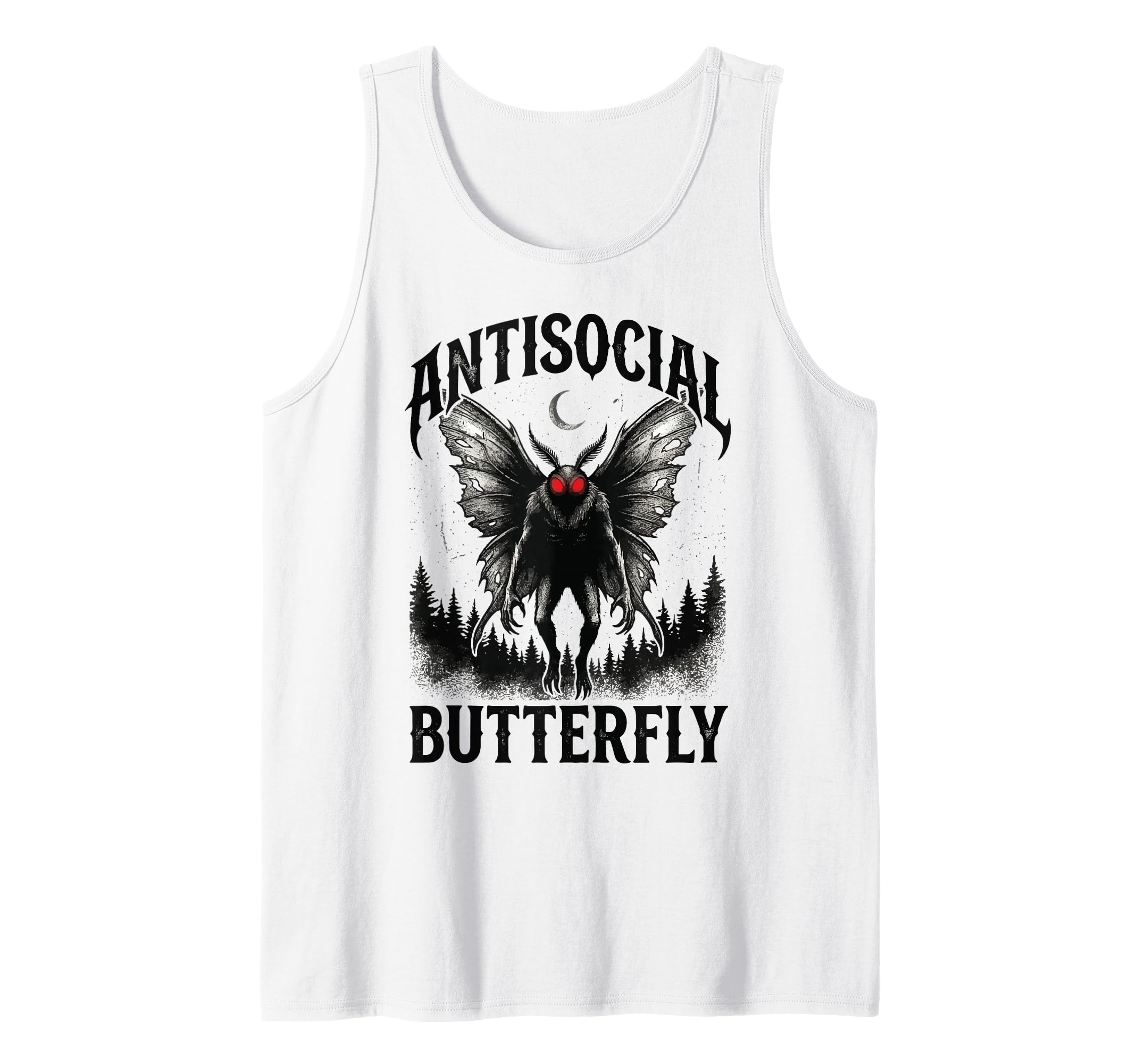 Cryptid Mothman Introvert Funny Hoodie - Graphic Print for Adults - T-Shirt, Sweatshirt, Hoodie