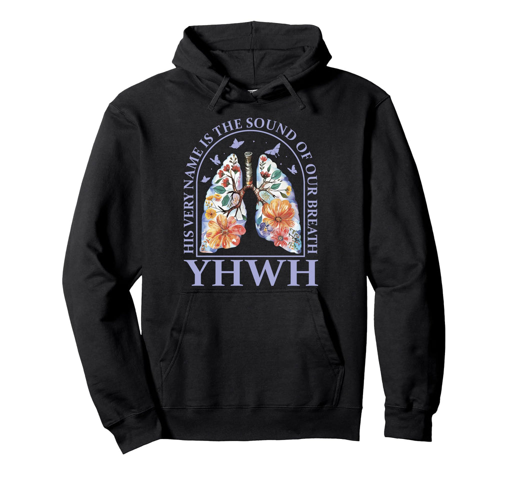 Floral Lung Christian Our Very Breath Hoodie - Graphic Print for Adults - T-Shirt, Sweatshirt, Hoodie