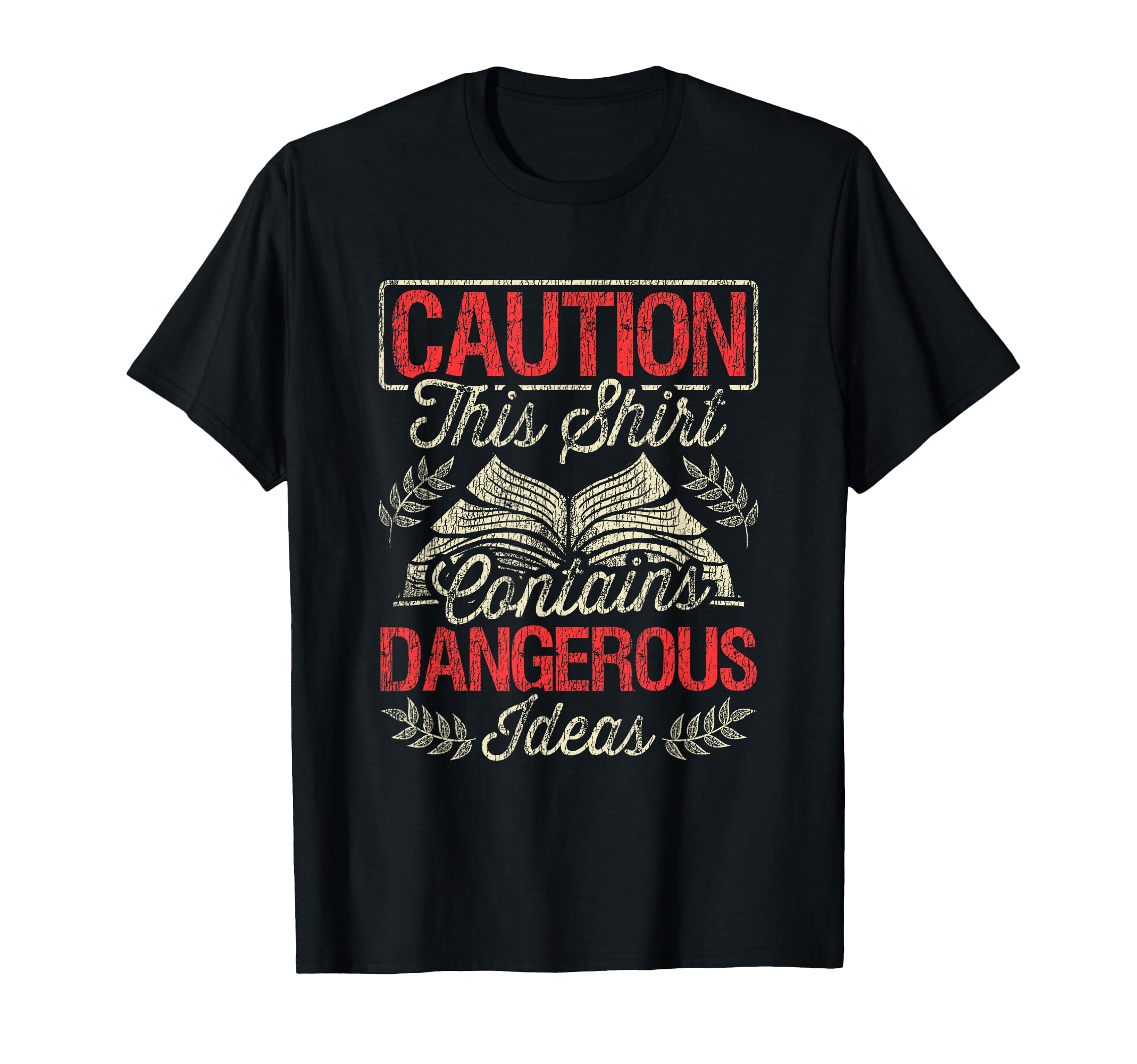 Dangerous Ideas Book Club Or Librarian T-Shirt - Unique Graphic Unisex - T-Shirt, Sweatshirt, Hoodie