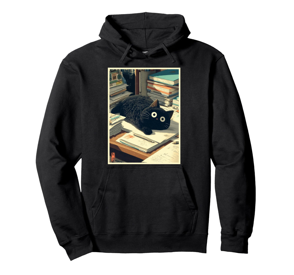 Cat Teacher Student School Last Day Hoodie - Fun Novelty Design Men Women - T-Shirt, Sweatshirt, Hoodie