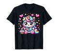 Funny Anime Kawaii Rainbow Unicorn T-Shirt - Fun Novelty Design Unisex - T-Shirt, Sweatshirt, Hoodie