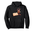 Coffee Cup Open Book Reading Writer Hoodie - Fun Novelty Design for Adults - T-Shirt, Sweatshirt, Hoodie