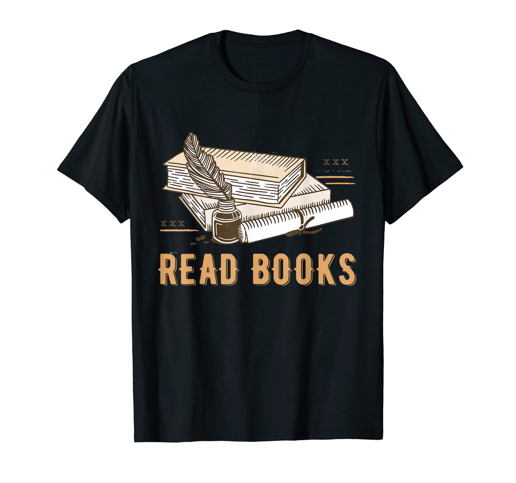 Read Books Reading Bookworm Literature T-Shirt - Aesthetic Graphic Unisex - T-Shirt, Sweatshirt, Hoodie