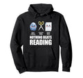Nothing Beats Reading Rock Paper Hoodie - Novelty Apparel Men Women - T-Shirt, Sweatshirt, Hoodie