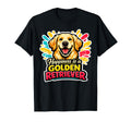 Happiness Is Golden Retreiver Dog Puppy T-Shirt - Unique Graphic Men Women - T-Shirt, Sweatshirt, Hoodie