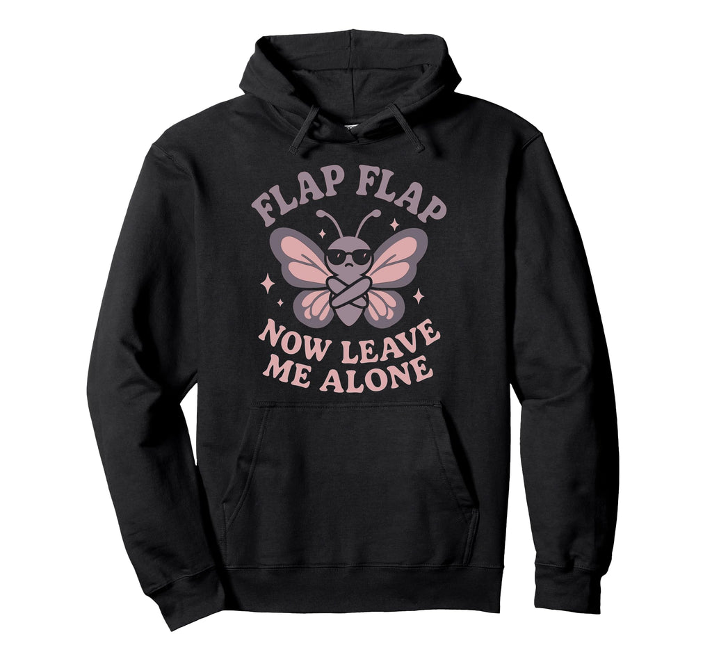 Anti Social Butterfly Introvert Meme Hoodie - Aesthetic Graphic for Adults - T-Shirt, Sweatshirt, Hoodie