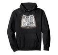 Born To Read Forced To Work Funny Book Lover Hoodie - Graphic Print Unisex - T-Shirt, Sweatshirt, Hoodie