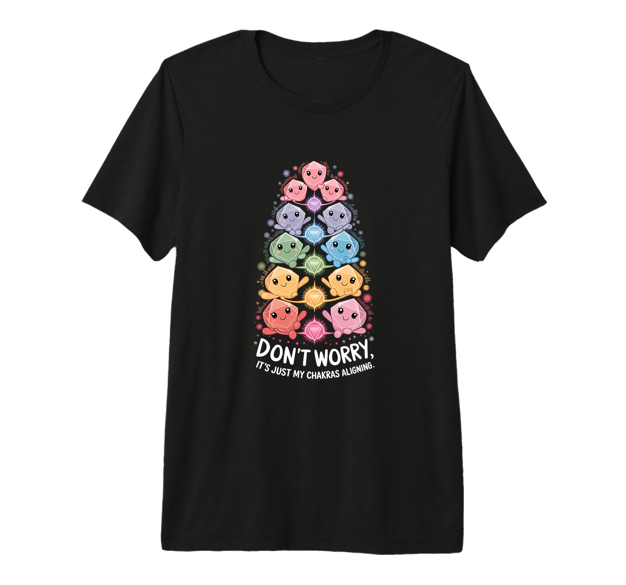 Healing Stone Crystals Energy Spiritual T-Shirt - Streetwear Style Unisex - T-Shirt, Sweatshirt, Hoodie