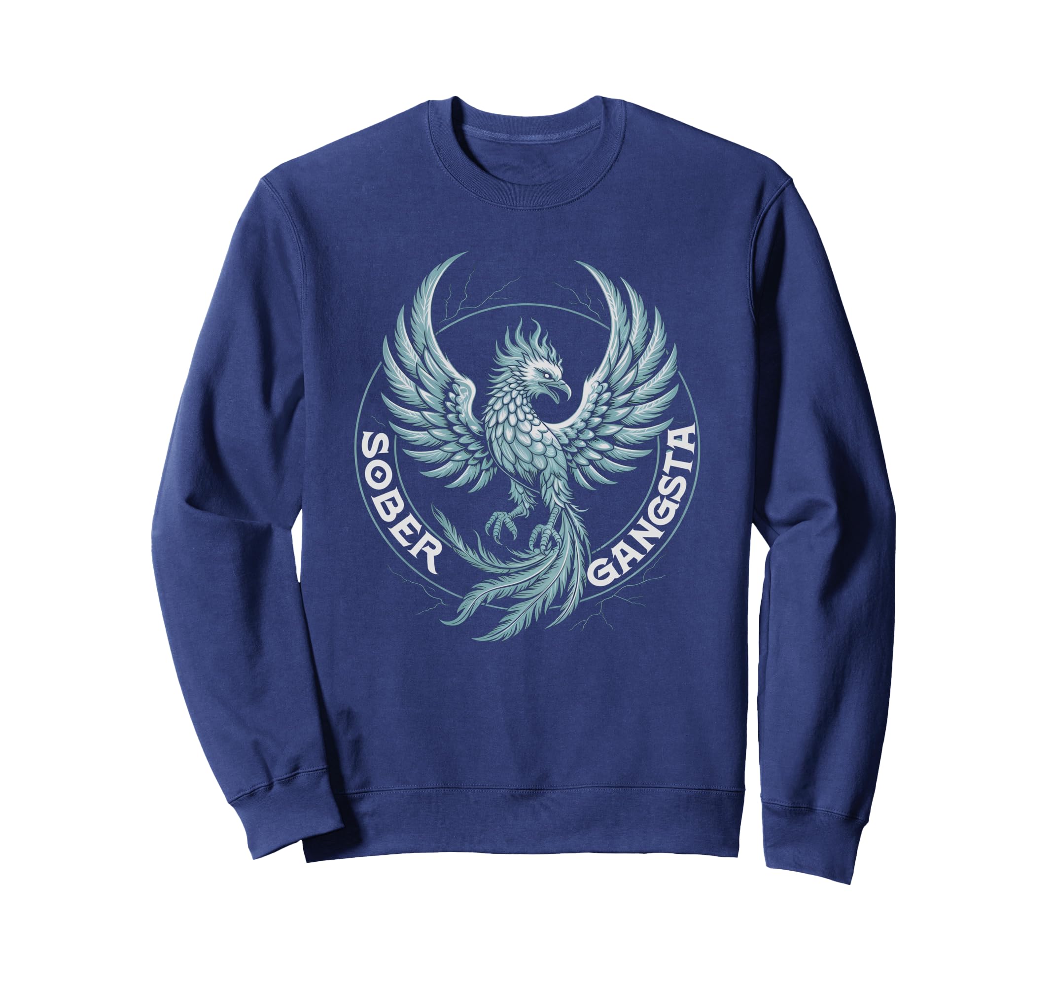 Funny Sober Gangsta Sobriety Family Aa Sweatshirt - Novelty Apparel Unisex - T-Shirt, Sweatshirt, Hoodie