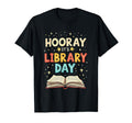 Funny Reading Books Bibliophile Hooray T-Shirt - Unique Graphic Men Women - T-Shirt, Sweatshirt, Hoodie