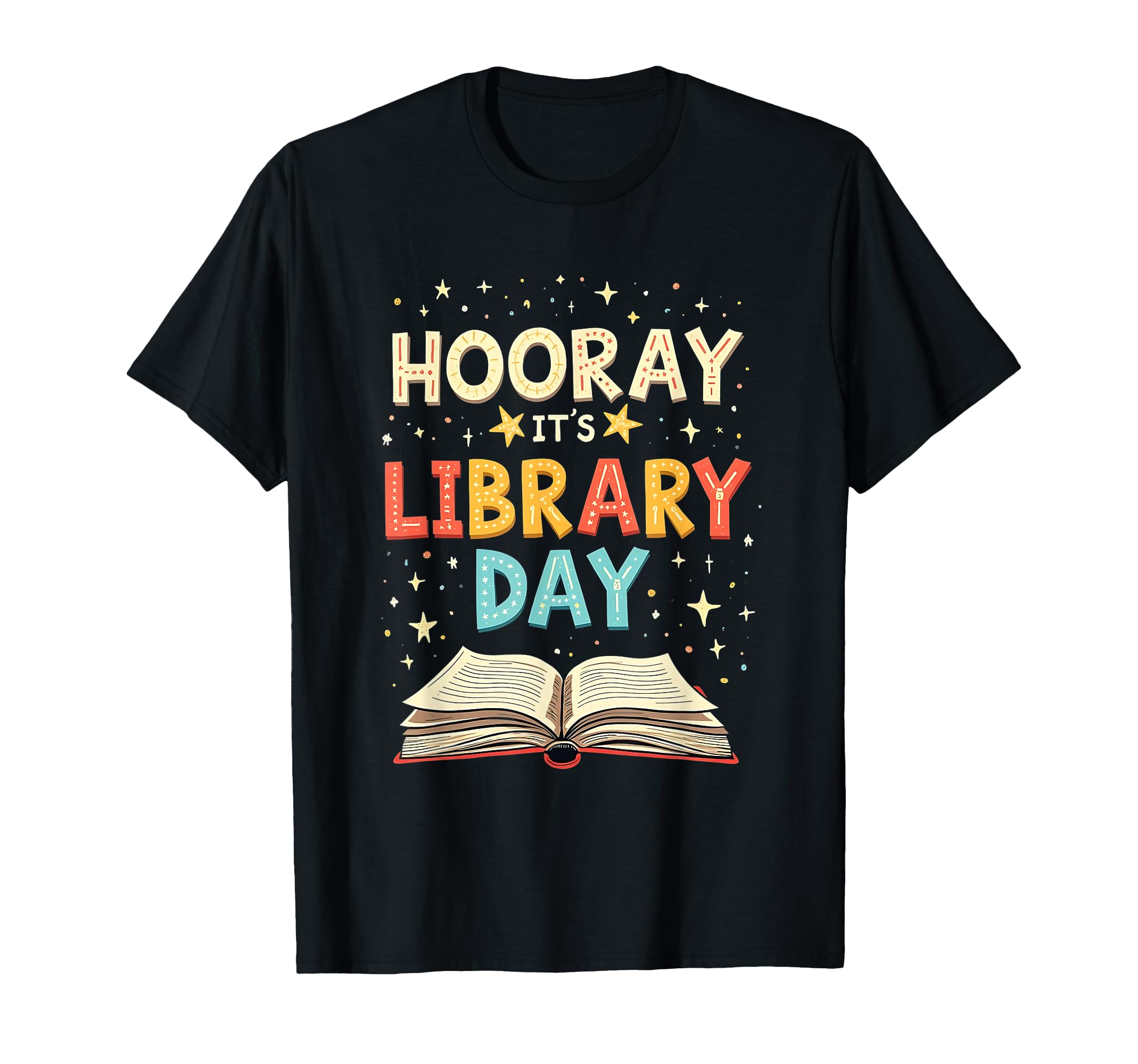 Funny Reading Books Bibliophile Hooray T-Shirt - Unique Graphic Men Women - T-Shirt, Sweatshirt, Hoodie