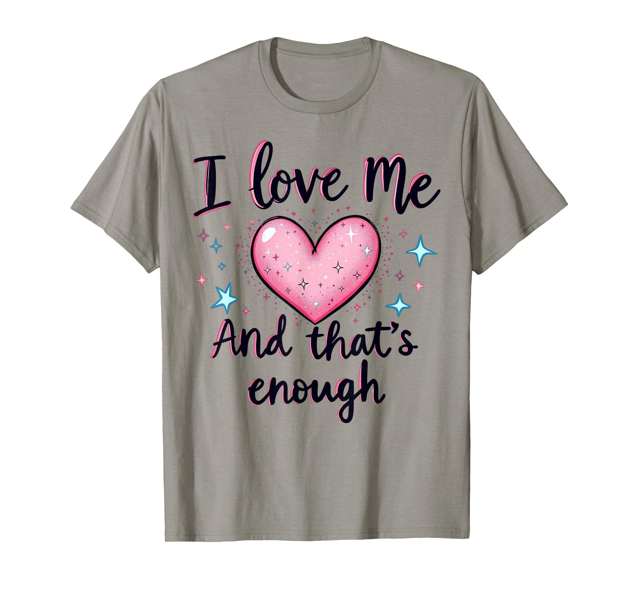 Self Love Aesthetic Heart T-Shirt - Unique Graphic Men Women - T-Shirt, Sweatshirt, Hoodie