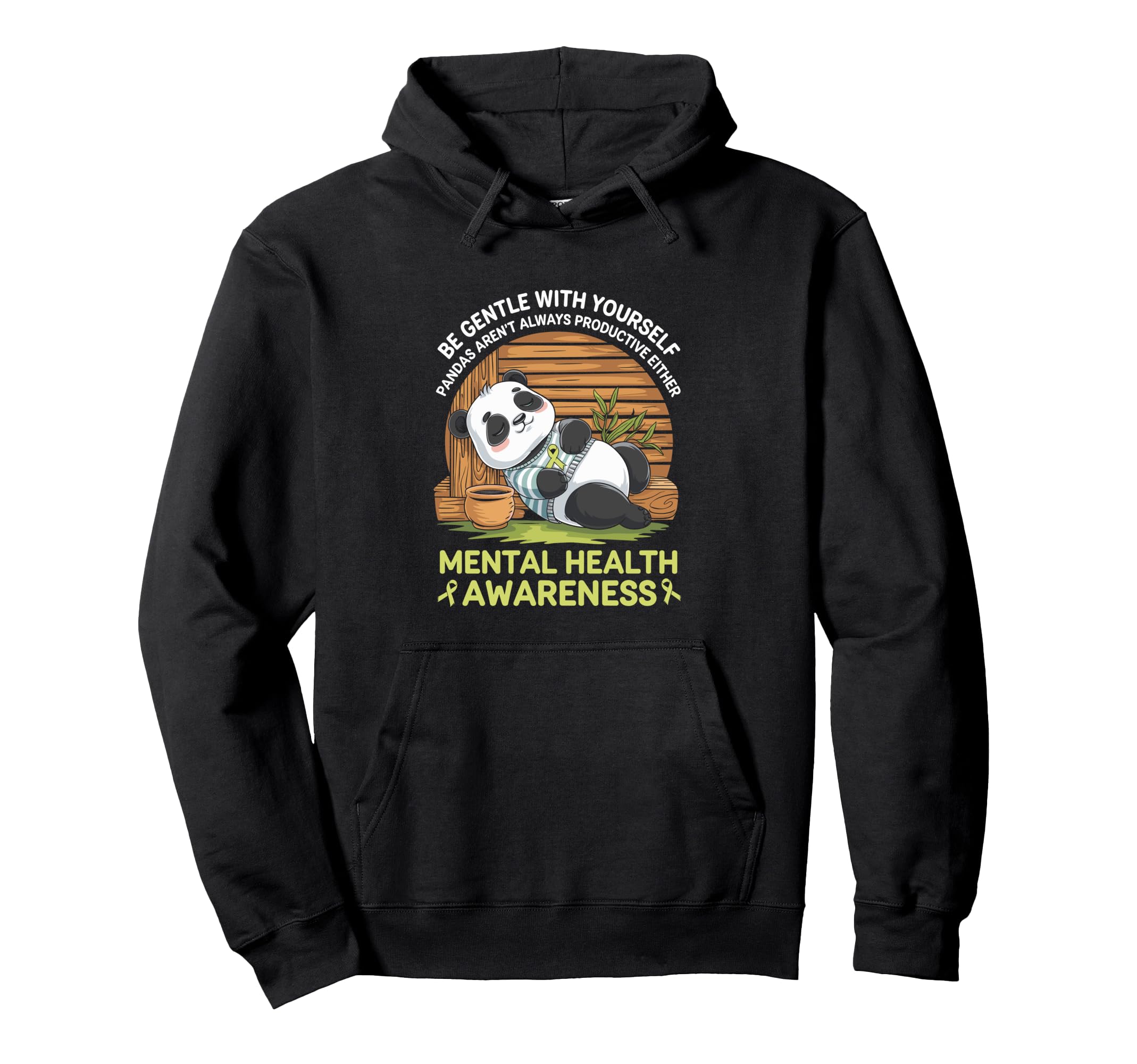 Positive Motivational Mental Health Hoodie - Graphic Print for Adults - T-Shirt, Sweatshirt, Hoodie