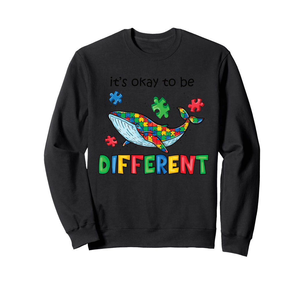 Neurodiversity Brain Autism Sweatshirt - Aesthetic Graphic Unisex - T-Shirt, Sweatshirt, Hoodie
