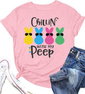 Easter Shirts for Women Cute Easter Shirt Cute Rabbit Graphic T-Shirt Bunny Shirt Easter Tops - T-Shirt, Sweatshirt, Hoodie