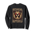 Antisocial Butterfly Gift T-Shirt - Fun Novelty Design Men Women - T-Shirt, Sweatshirt, Hoodie