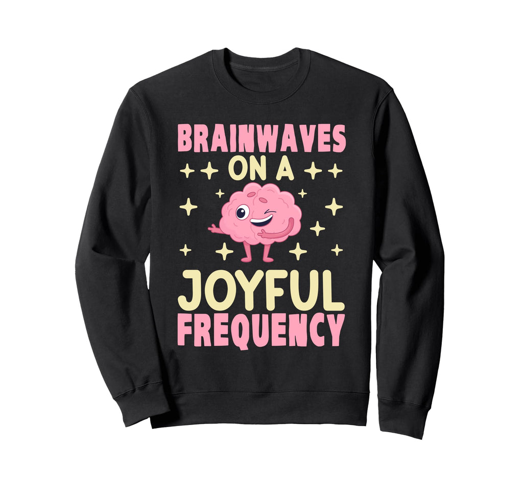 Brain Meme Mental Health Advocate Sweatshirt - Minimalist Print Unisex - T-Shirt, Sweatshirt, Hoodie