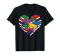 Book Lover Heart Shape Bookish T-Shirt - Novelty Apparel for Adults - T-Shirt, Sweatshirt, Hoodie