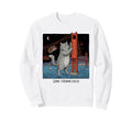San Francisco Cat Golden Gates Sweatshirt - Minimalist Print Men Women - T-Shirt, Sweatshirt, Hoodie