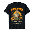 Bookworm Social Club Reading Lover T-Shirt - Casual Everyday Wear Men Women - T-Shirt, Sweatshirt, Hoodie