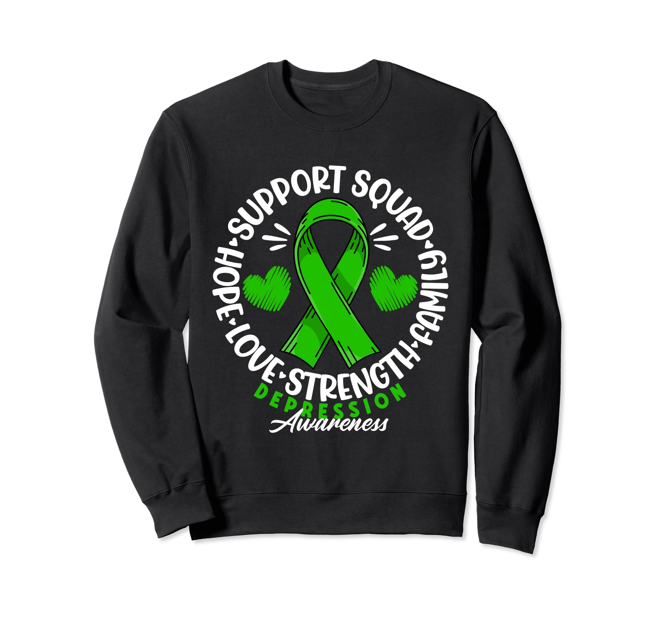 Support Awareness Squad I Mental Sweatshirt - Aesthetic Graphic for Adults - T-Shirt, Sweatshirt, Hoodie