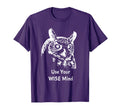 Use Your Wise Mind Owl Mindfulness T-Shirt - Aesthetic Graphic Men Women - T-Shirt, Sweatshirt, Hoodie