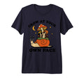 Grow Your Own Pace Snail Mushrooms Tri T-Shirt - Graphic Print for Adults - T-Shirt, Sweatshirt, Hoodie